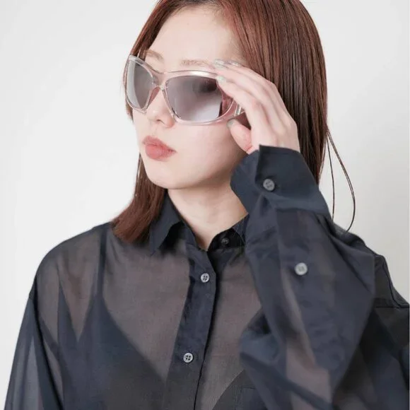 NEW GIVENCHY GV40051I 26C TRANSPARENT GREY UNISEX SUNGLASSES GIVENCHY